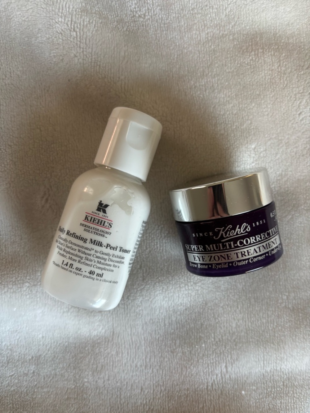 Kiehl’s Super Multi-Corrective Eye Treatment & Toner Mini Set